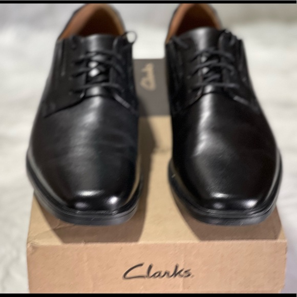 New clarks tilden plain Oxford shoes - Picture 8 of 15